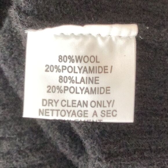 TRINA TURK NWT WOOL BLEND KNIT LIGHT WEIGHT SWEATER BLACK OFF THE SHOULDER SMALL - Picture 9 of 9